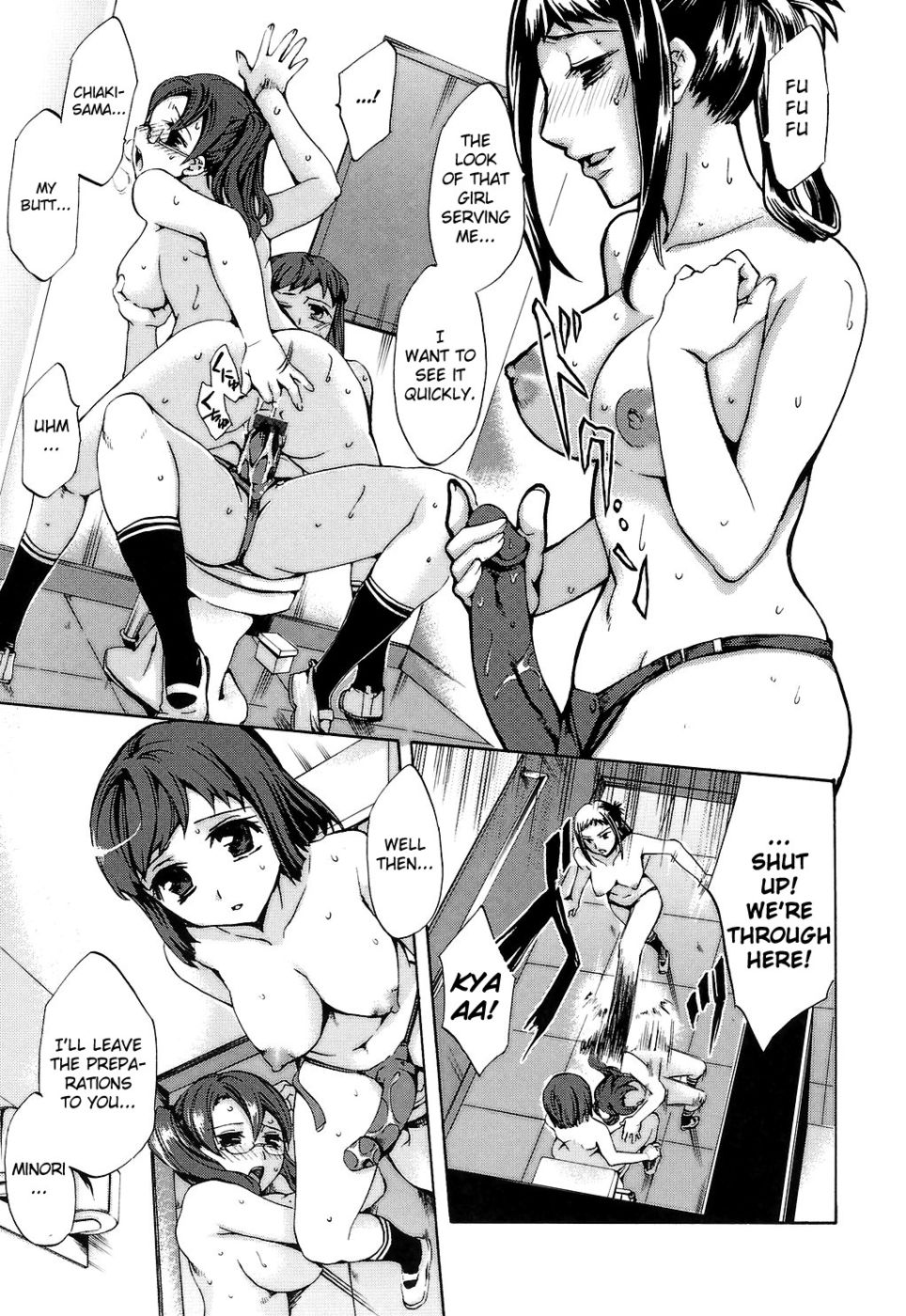 Hentai Manga Comic-Ryouran Gakuen Kakumeiki - Hyakka Ryouran!-Chapter 3-5